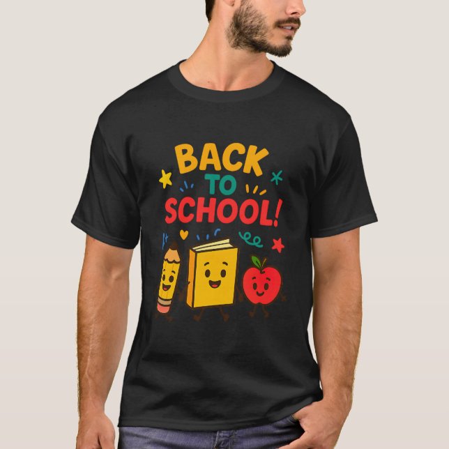 Camiseta Volver a la escuela - Diseño de Personalizados per (Anverso)