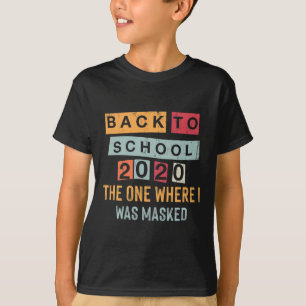 Camiseta Volver A La Escuela El Trabajo En Cuarentena Desde