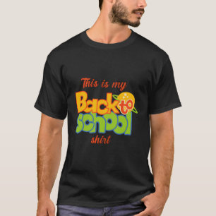 Camiseta Volver A La Escuela En Ded Preparado Para Aprender