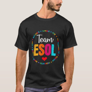 Camiseta Volver a la escuela profesores tripulación estudia