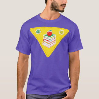 Camiseta Volver a la página del libro escolar
