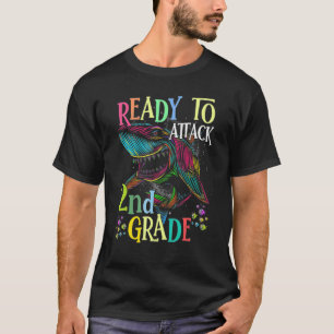 Camiseta Volver Al Colegio Listo Para Atacar Primero El Seg