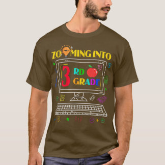 Camiseta Volver al tercer grado a la escuela virtual Onli