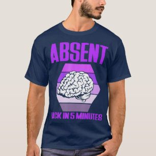 Camiseta Volver En 5 Minutos Conciencia Epilepsia