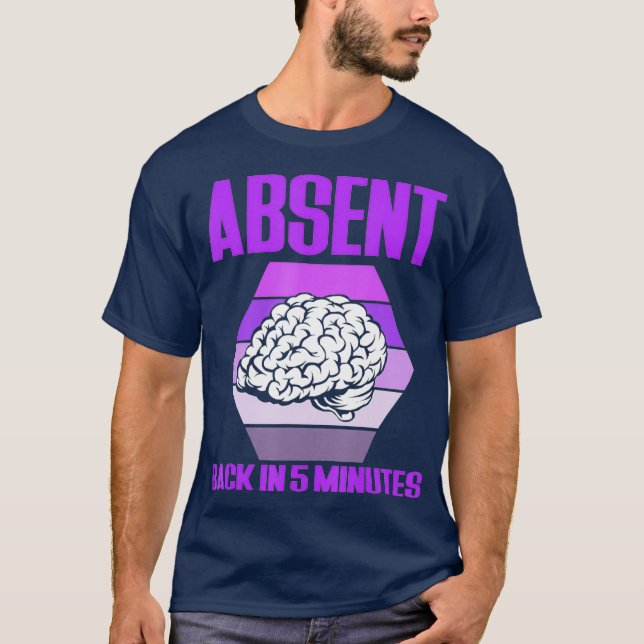 Camiseta Volver En 5 Minutos Conciencia Epilepsia (Anverso)