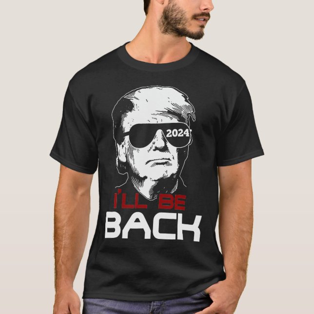 Camiseta Volveré a Trump 2024 (Anverso)