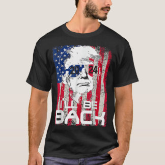 Camiseta Volveré a Trump 2024, el viejo Donald Trump en cua