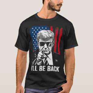 Camiseta Volveré Funny Trump 2024 45 47 Save America M