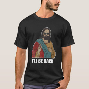 Camiseta Volveré Jesús, la Iglesia Divertida Jesús Vintage