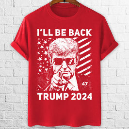 Camiseta Volveré sobre Trump en las elecciones de 2024
