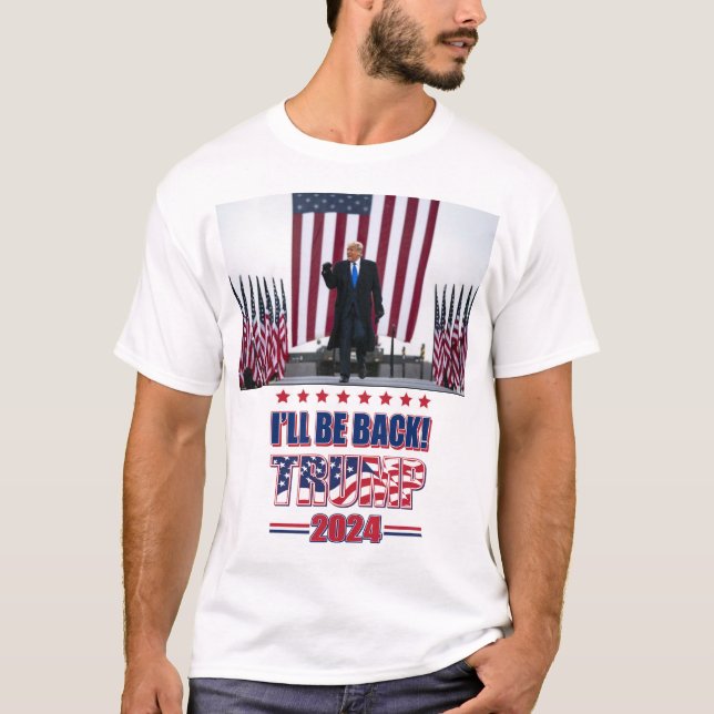 Camiseta Volveré - Trump 2024 (Anverso)