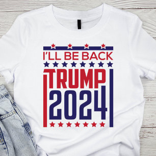 Camiseta Volveré: Trump 2024