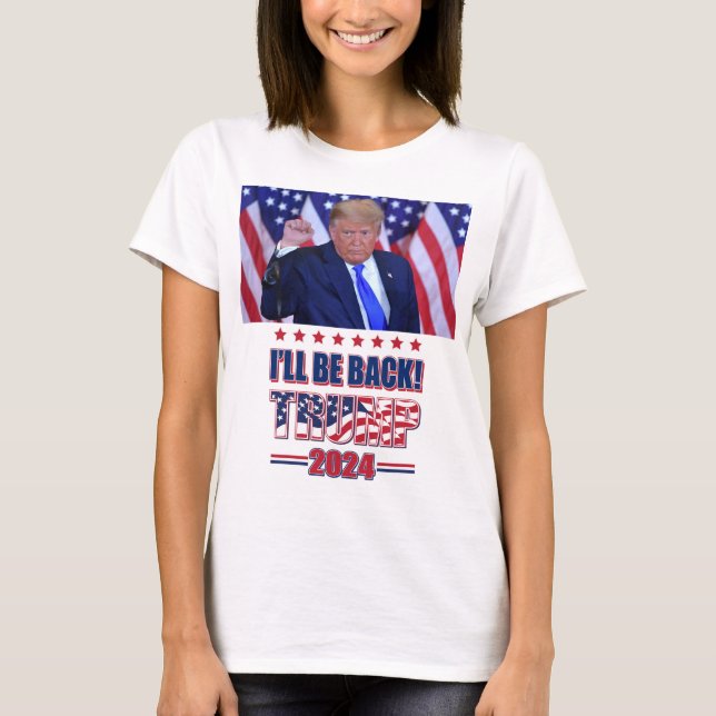 Camiseta Volveré - Trump 2024 (Anverso)