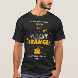 Camiseta volví a casa de vietnam, pero el agente naranja v