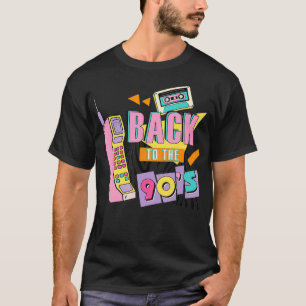 Camiseta Volviendo a los trajes de los años 90 para mujeres