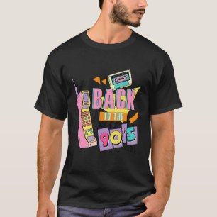 Camiseta Volviendo a los trajes de los años 90 para mujeres
