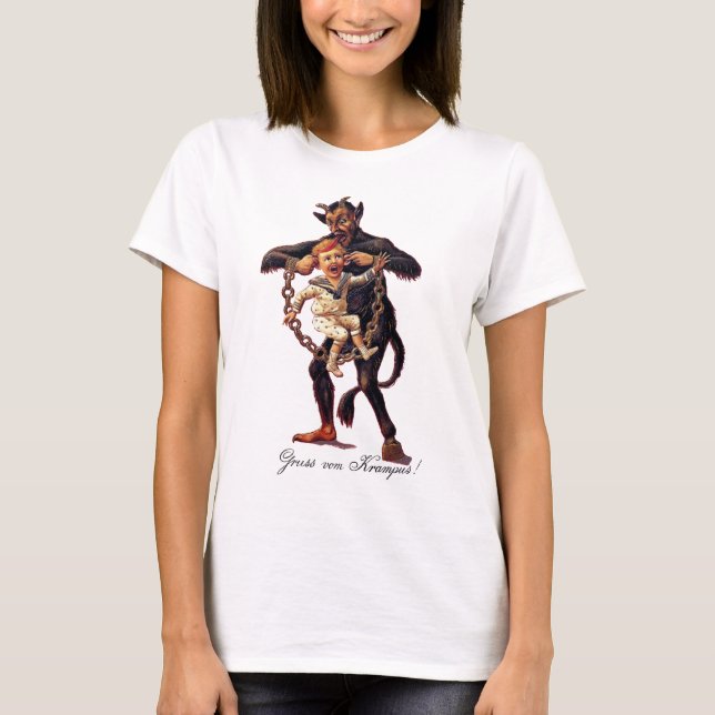 Camiseta Vom de Gruss (saludos de) Krampus (Anverso)