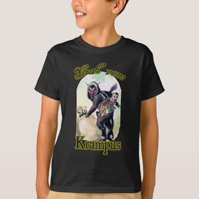 Camiseta Vom Krampus de Gruß (Anverso)