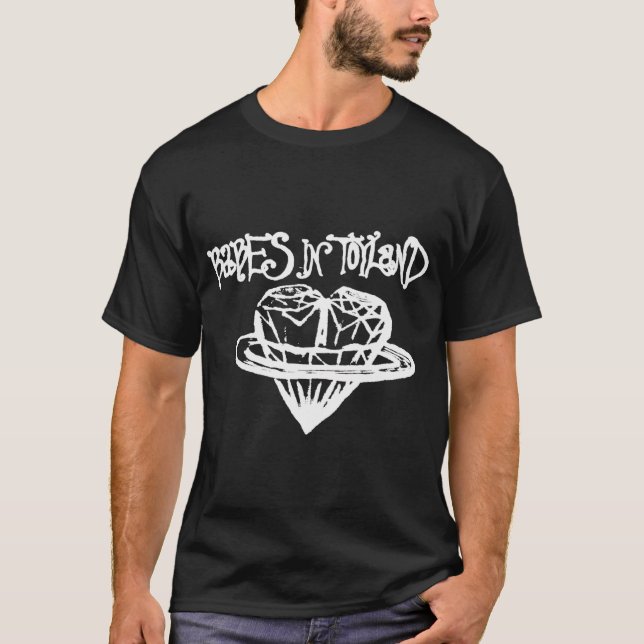 Camiseta vomita mi corazón' (blanco) (Anverso)