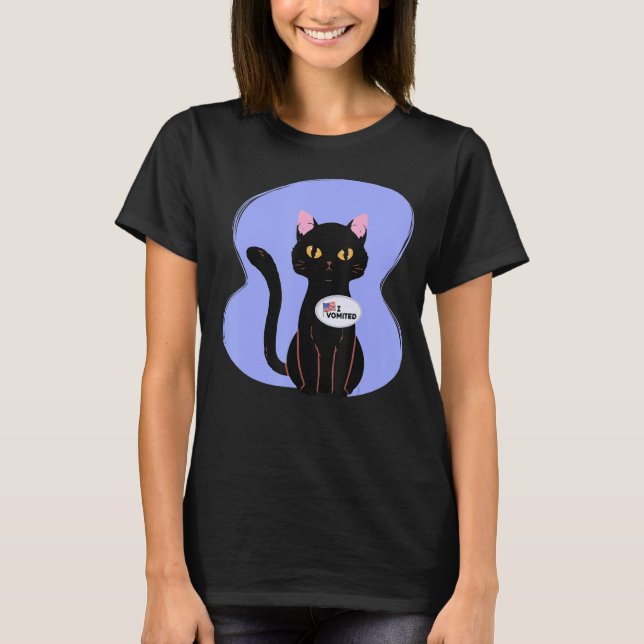 Camiseta Vomité la parodia de las elecciones de Cat America (Anverso)