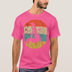 Camiseta Vómito de popa de alta altura de salto de vintage