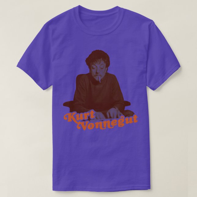 Camiseta Vonnegut en la máquina de escribir (Diseño del anverso)