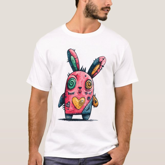 Camiseta Voodoo Bunny - Sueños de espiral (Anverso)