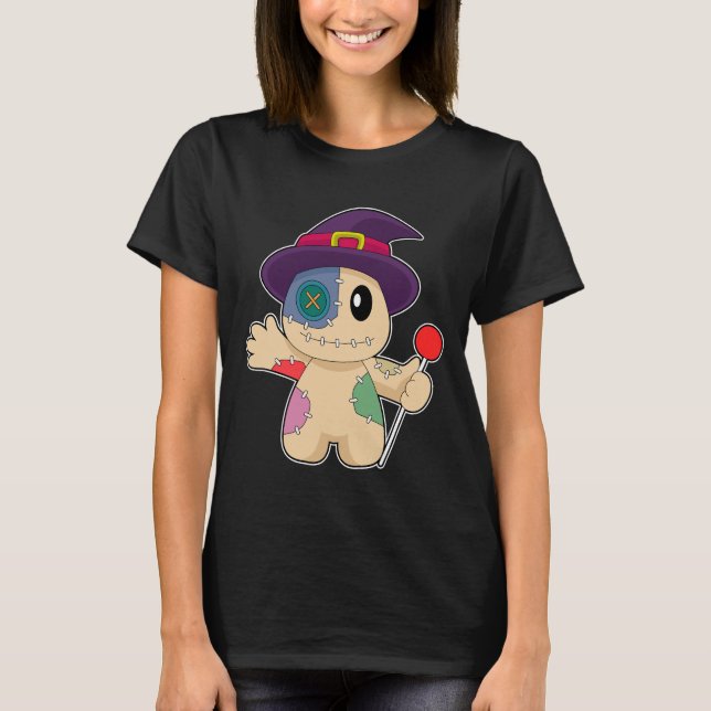 Camiseta Voodoo Doll Halloween (Anverso)