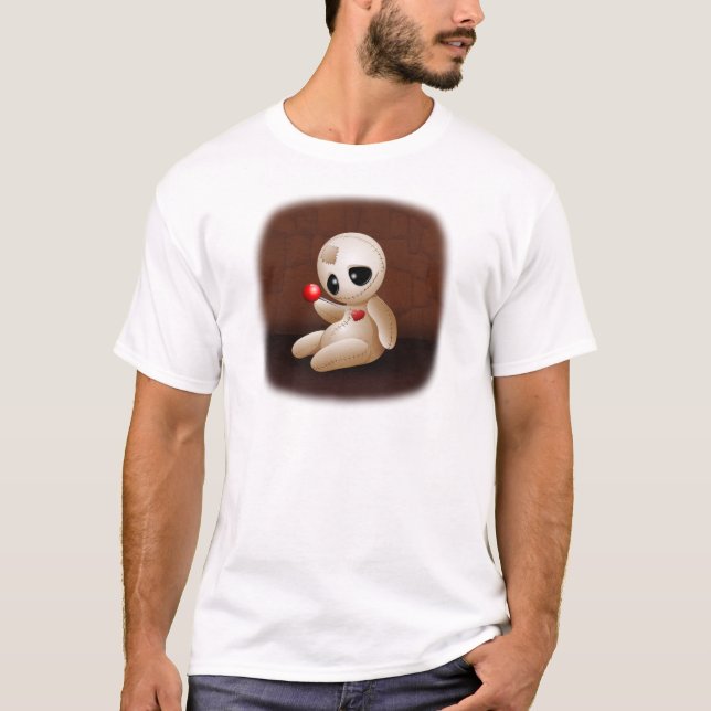Camiseta Voodoo Doll Personalizado enamorado (Anverso)