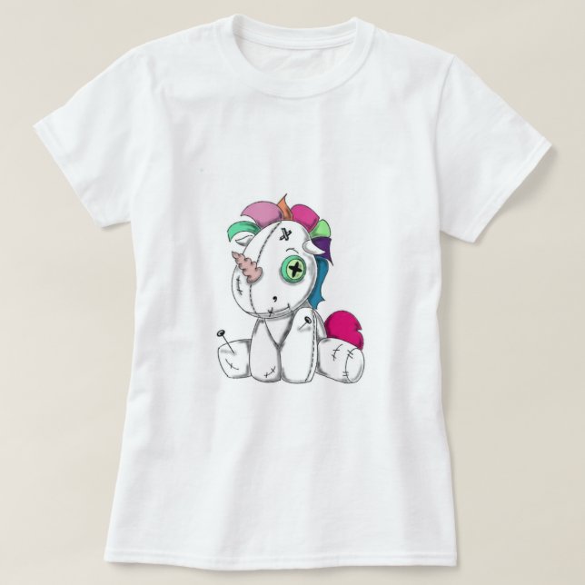 Camiseta Voodoo Unicorn (Diseño del anverso)