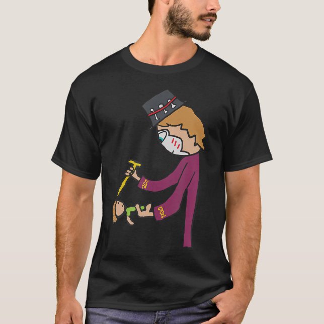 Camiseta Voodoo Witch Médica (Anverso)