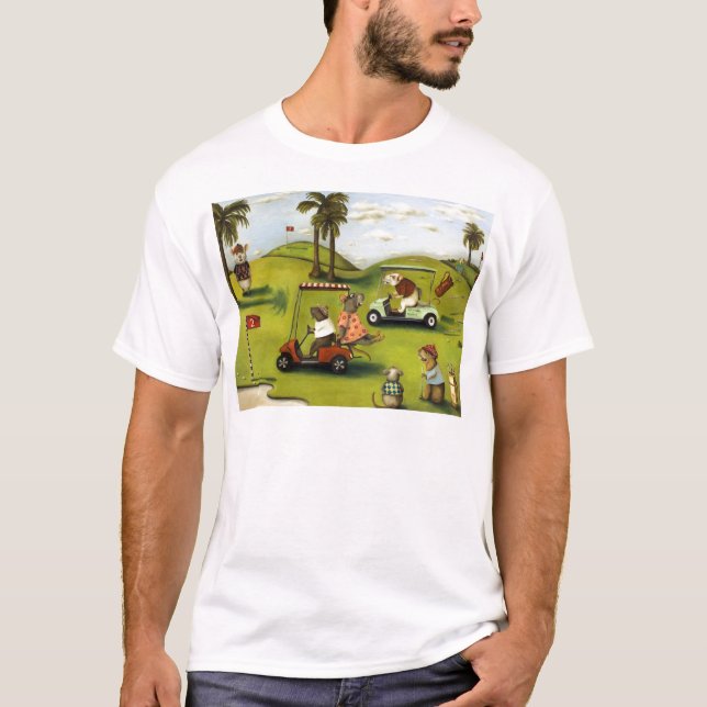 Camiseta Vorágine 2 en el campo de golf (Anverso)