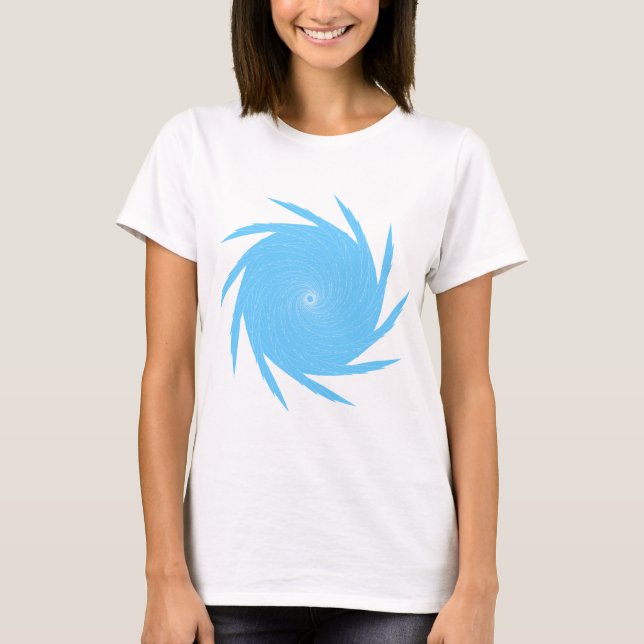 Camiseta Vortex azul (Anverso)