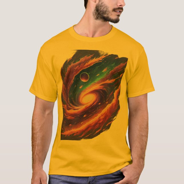 Camiseta Vortex galáctico (Anverso)