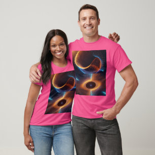 Camiseta "Vortex of Energy: Partículas en movimiento hipere