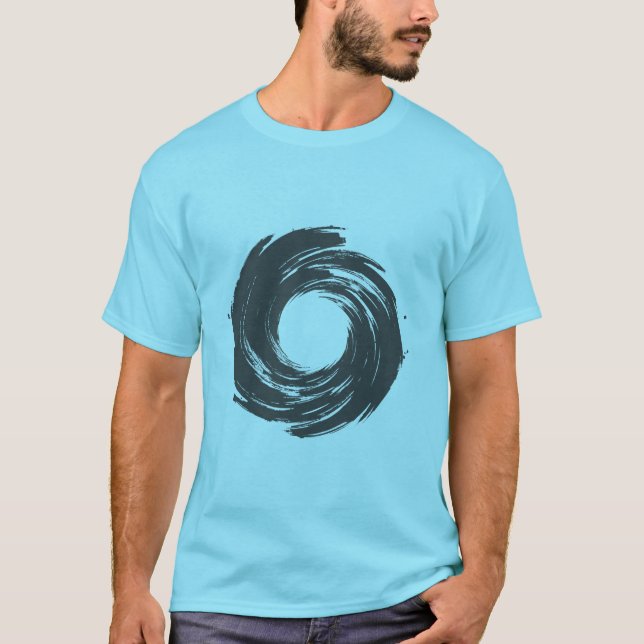 Camiseta Vortex Preto (Anverso)