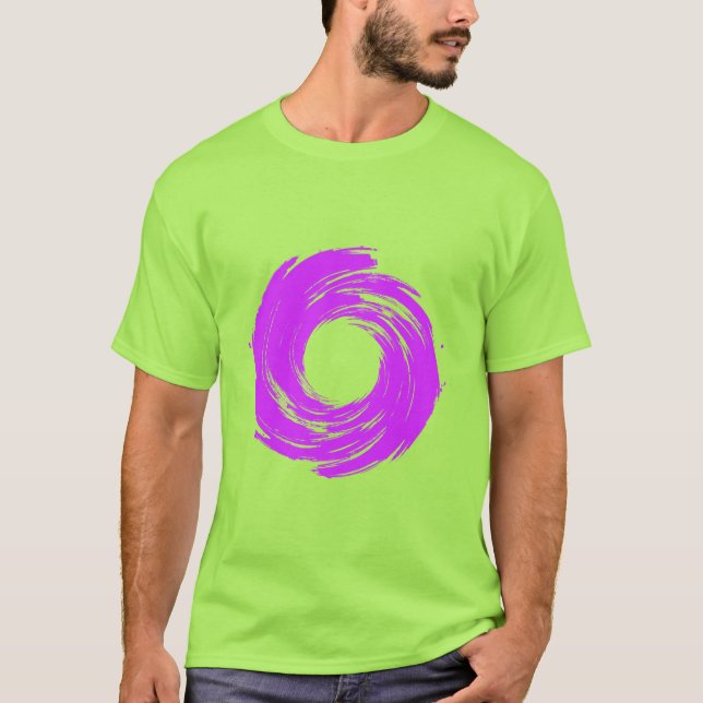 Camiseta Vortex Roxo (Anverso)