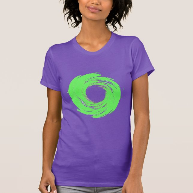 Camiseta Vortex Verde (Anverso)