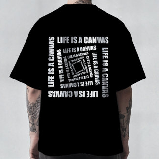 Camiseta Vórtice de Creatividad - La vida es un lienzo mini