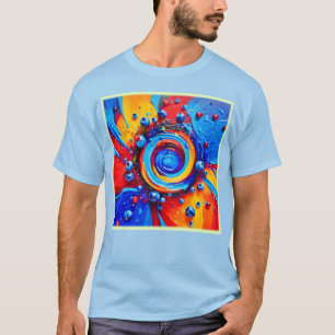 Camiseta Vórtice de Frutas Vibrantes