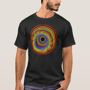Camiseta Vórtice del arco iris