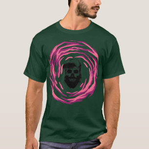 Camiseta Vórtice del cráneo de barba