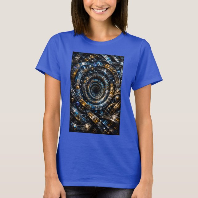 Camiseta Vórtice Dimensional Infinito  (Anverso)