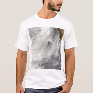 Camiseta Vórtices nubosos y gloria de la isla de Guadalupe