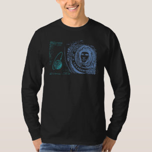 Camiseta Vostok Gagarin Sovi8 Propaganda Antigüa