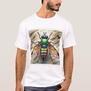 Camiseta Vostox Insect Study 010924IREF236 - Watercolor