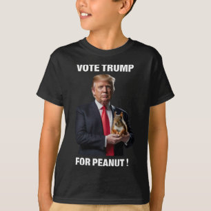 Camiseta Vota a Trump por Peanut la ardilla 3