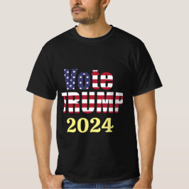 CAMISETA VOTA A TRUMP PRESIDENTE REPUBLICANO 2024 GRANDES E
