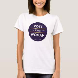 Camiseta Vota como mujer tee 3