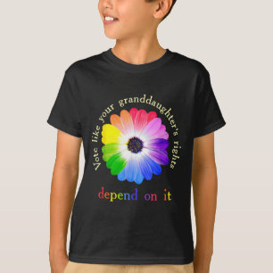 Camiseta Vota como si los derechos de tu nieta dependieran 